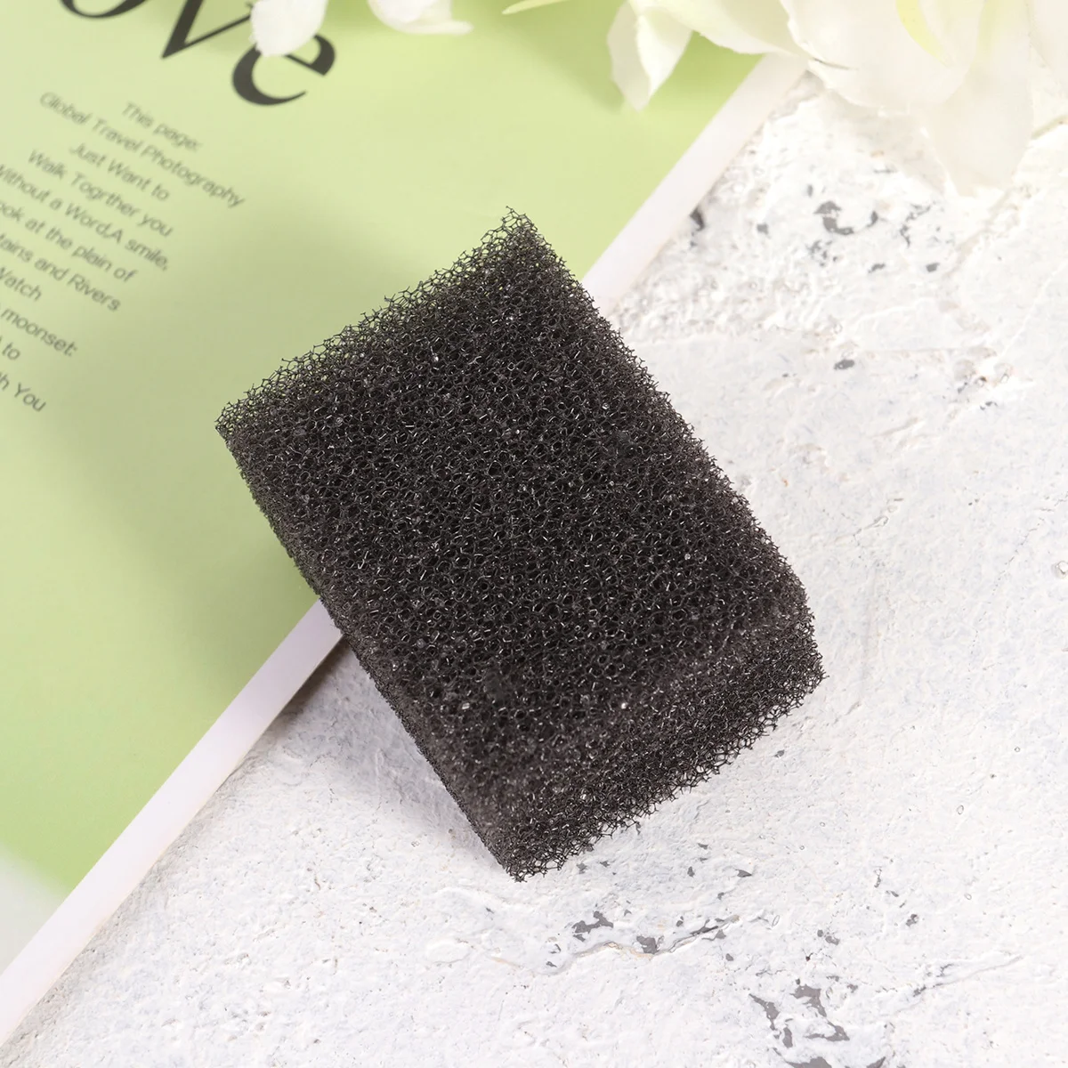 ฟองน้ำแต่งแผลเป็น 1 ชิ้น แบบมีรู สำหรับทำเลือดปลอม เจลเลือดปลอม ใช้กับชุดแผลปลอม สำหรับงานปาร์ตี้ฮาโลวีน อุปกรณ์แต่งหน้า