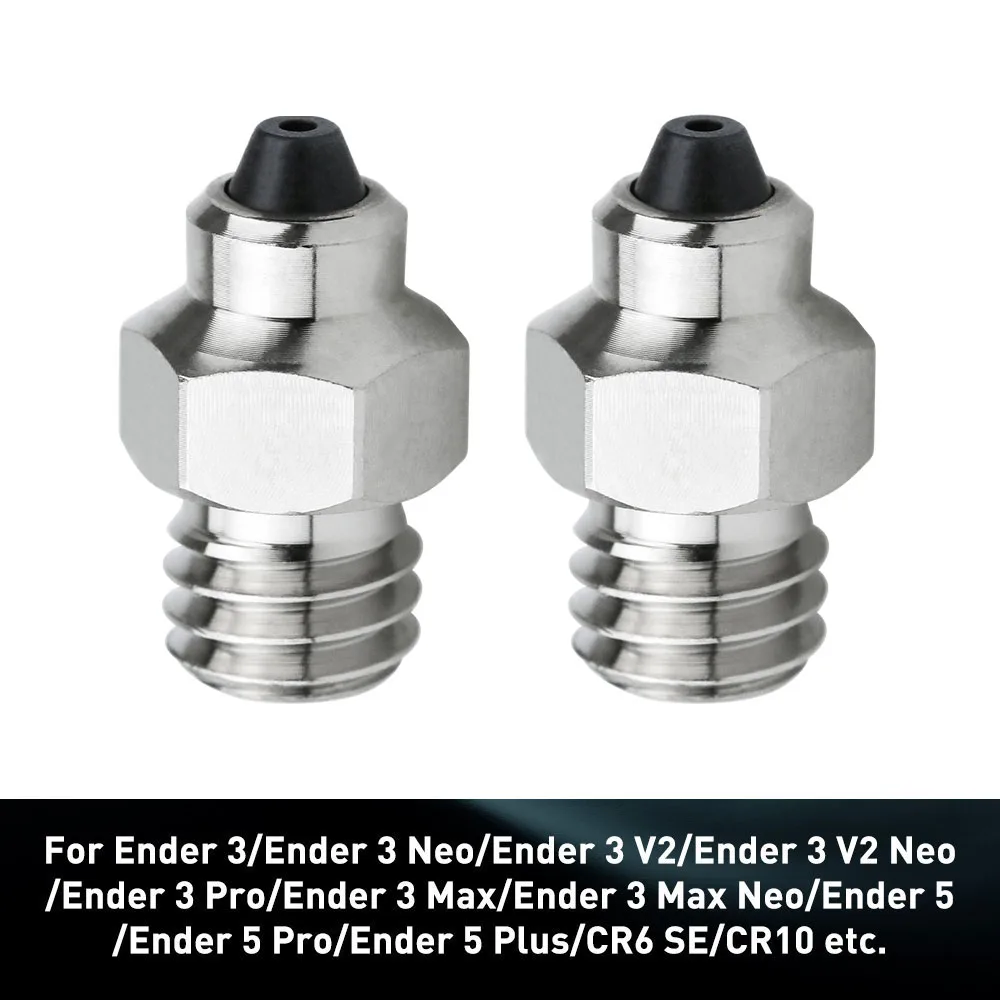 MK8 Nozzle Bimetal Hardened Steel High Flow Extrusora Print Head for Ender 3 v2 Ender 5 CR6 SE CR10 Ender 3 3D Printer