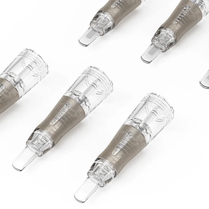 FAMISOO 10 шт. иглы для тату-картриджей P5 одноразовые стерилизованные безопасные иглы для картриджей для бровей для роторной тату-машины ручка