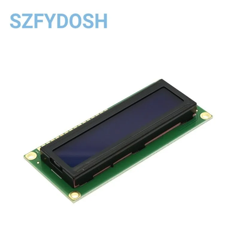 LCD 1602 Layar Biru 5V Modul Display LCD Karakter Biru Blacklight Baru 16X2 UNTUK Arduino