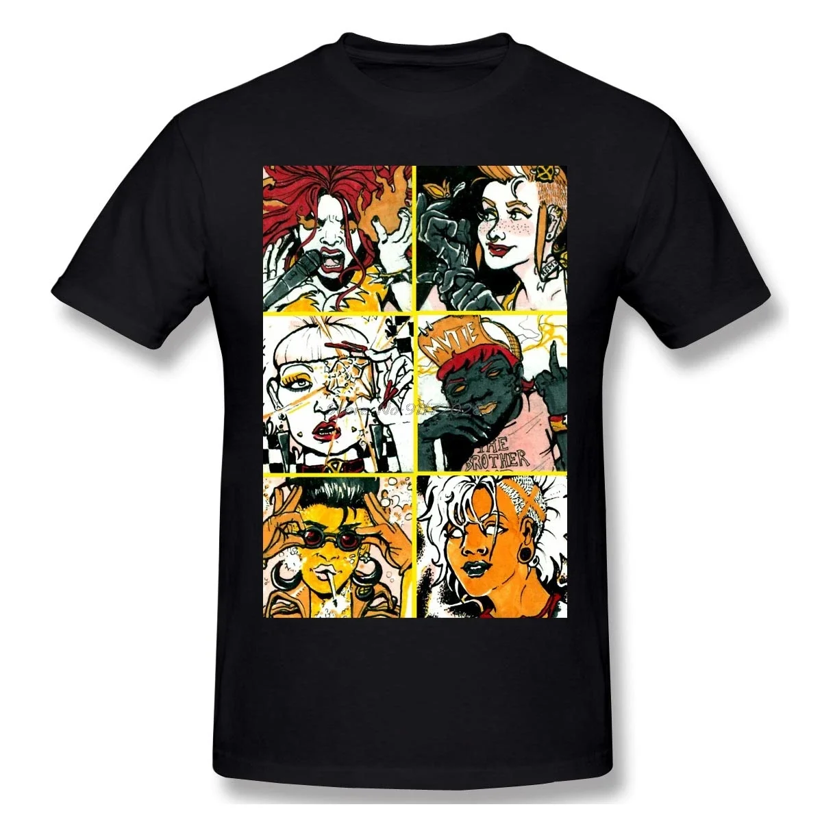 

New Mutants Rahne Illyana Sam Movie Graphic T Shirts High Quality Men Streetwear O-Neck Cotton The Uncanny X-Grrls Premium The