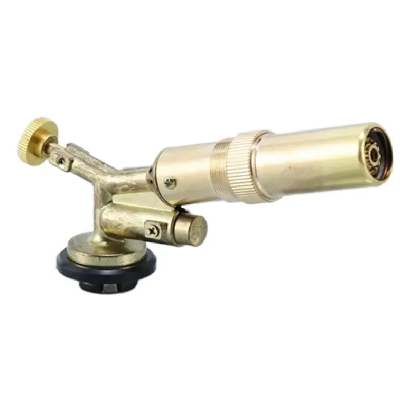B62B-Welding Torch Gas Burner Flame Tool Blower Pure Copper Gas Welding Supplies Barbecue Auto Ignition Kitchen Baking Tool