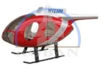 Roban 600-Größe MD500E RC-Hubschrauber-Skala-Rumpf mit mechanischer Glasfaser-Flugzeugmodellhülle