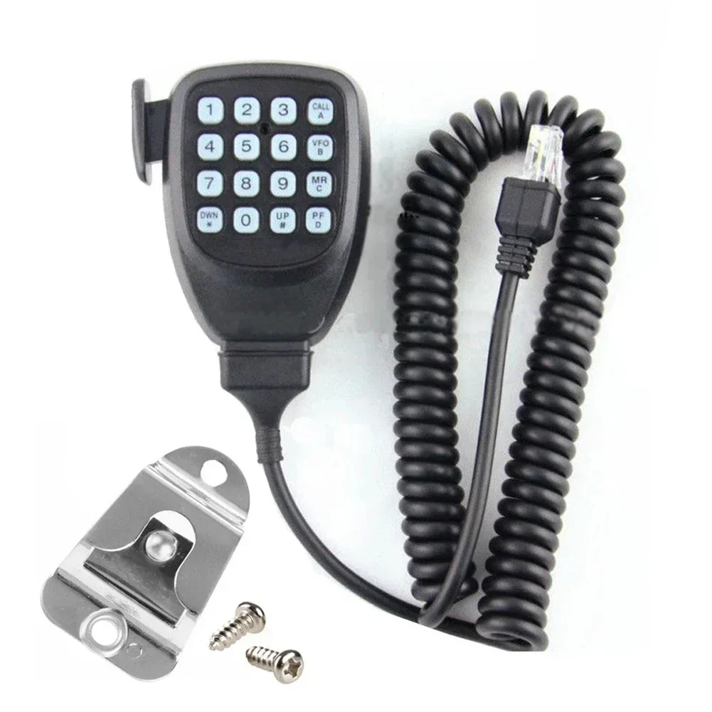 MC-59 Microphone Shielded Cable Anti-Slip Button Noise-Canceling Microphone For Kenwood TM-271A TM-281A TM471A TM-D710A TM-V71A