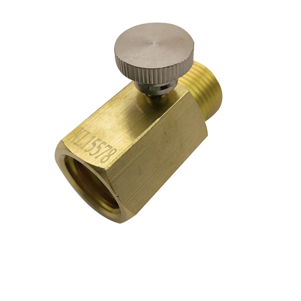 KegLand Deluxe Sodastream Cylinder Adapter (with Pin Adjustment) (EU Thread)