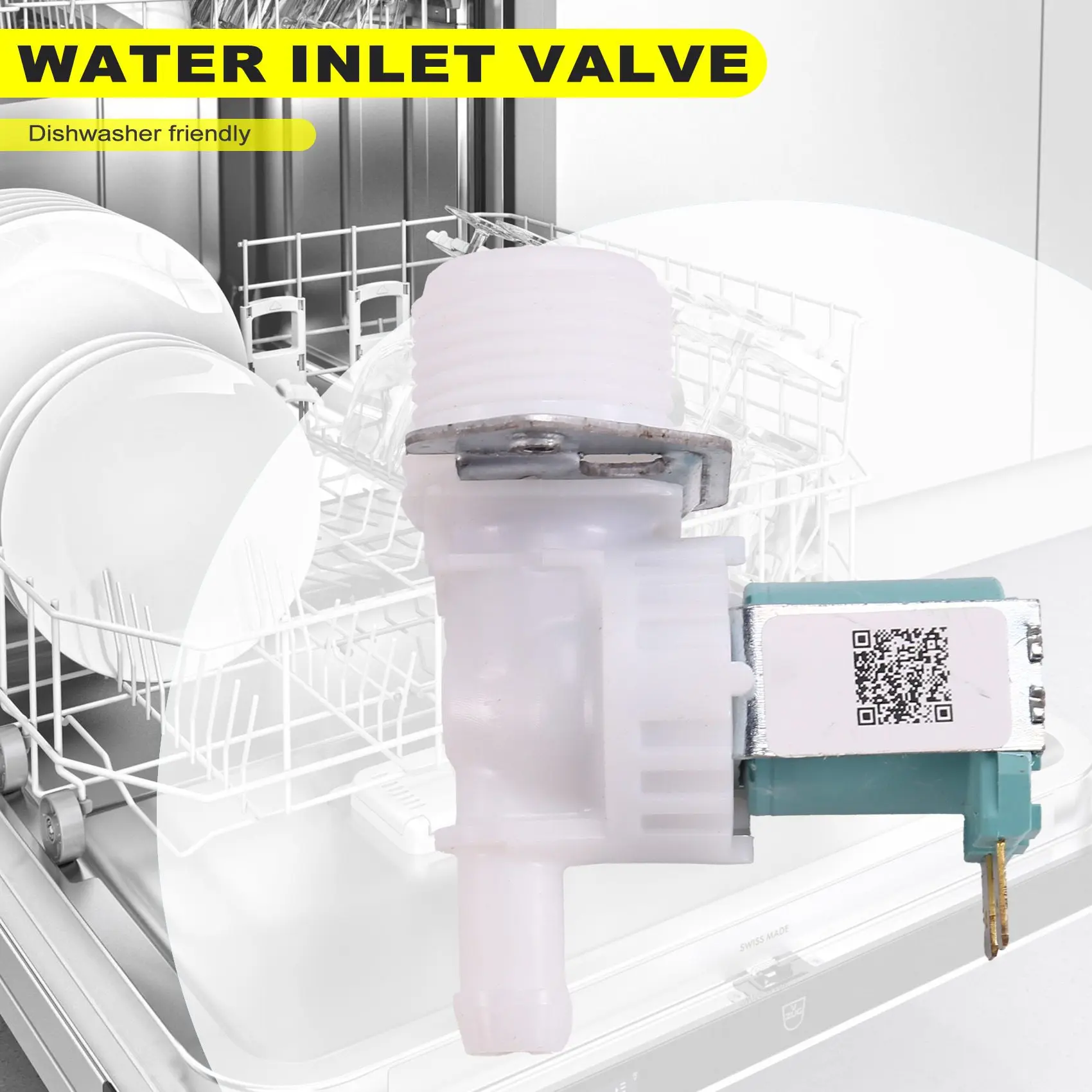 ABBK-DD33-01002B 식기 세척기 용 물 입구 밸브는 AP6975653 PD00062560 PS12740663 33290467/329를 대체합니다.