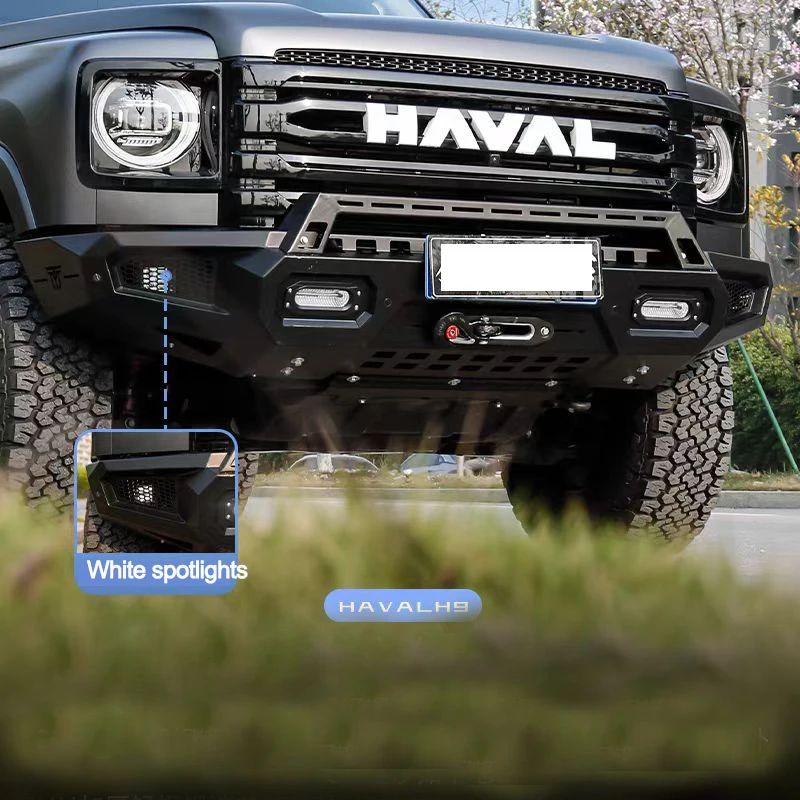 ل GWM Haval H9 2024 2025 + ملحقات تعديل المصد ملحقات الحماية الخارجية للسيارات #3