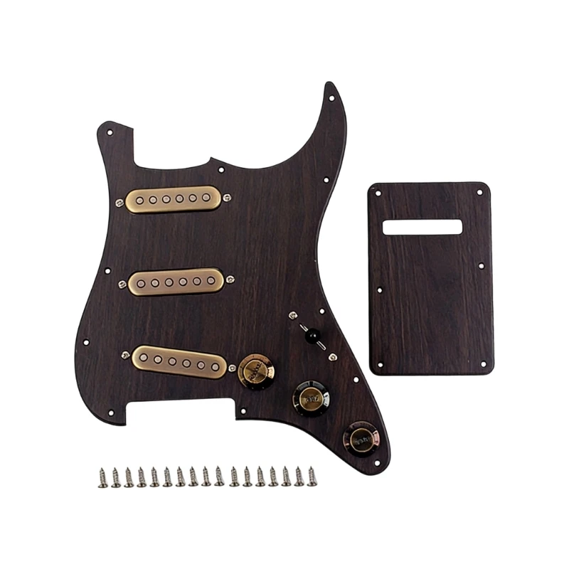 

Single Coil Pickup Loaded Prewired Pickguard Guitar Scratch Plate Replacement