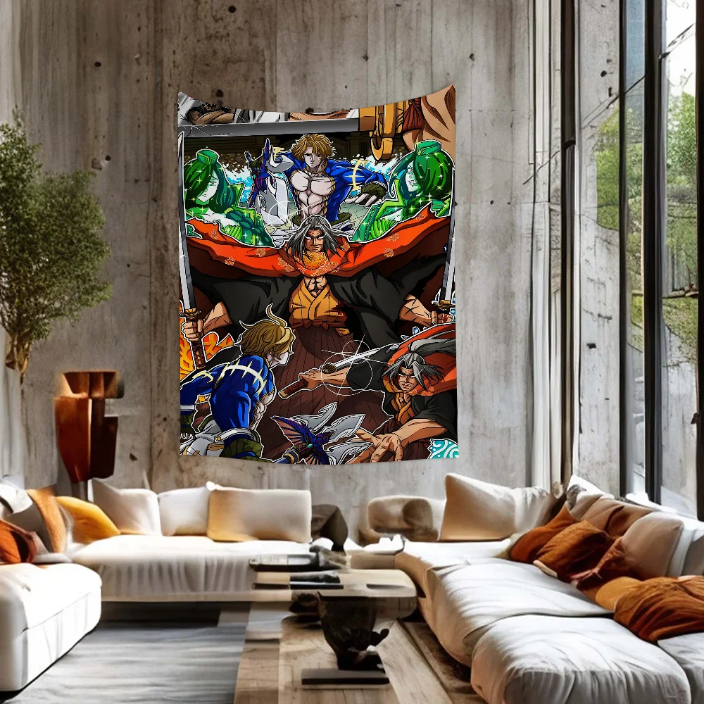 

Record Of Ragnarok Cartoon Tapestry Wall Hanging Decoration Household Home Decor
