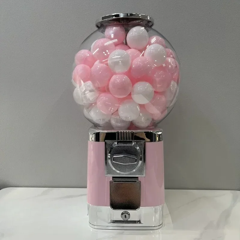 Commercial Lucky Draw Prize Dispenser, Large Round Capsule Toy Vending Machine for Lottery & Promotional Events