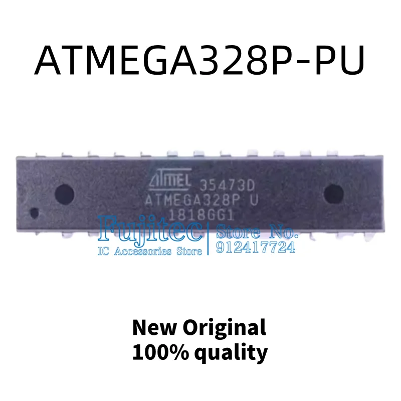 ATMEGA328P-PU ATMEGA328P ATMEGA328 DIP-28 8-bit mikrocontroller AVR 32K flash speicher Neue Original 100% Qualität
