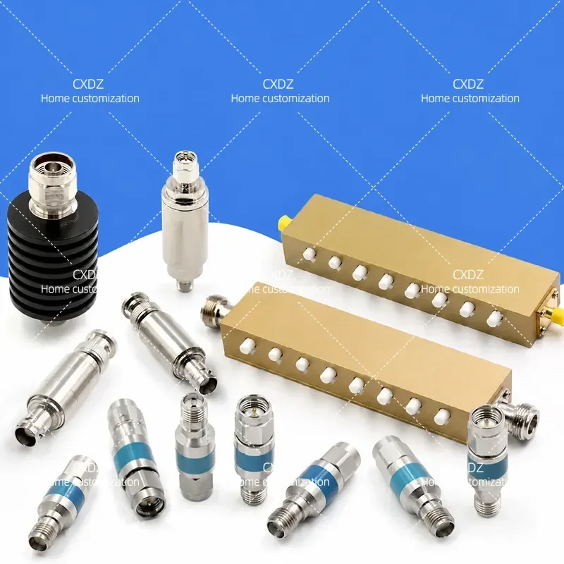 2W 5W Coaxial Fixed SMA JK Attenuator SMA N Type 10 30 90 dB 0 6GHz