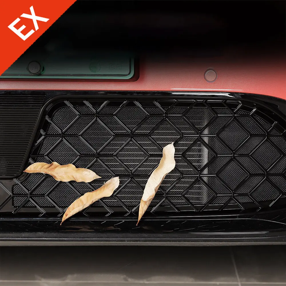 

For Changan AVATAR 06 2025-2026 Dust-Proof Net Decor Cover And Stainless Garnish Trim Car Front Grille Anti-insect Net