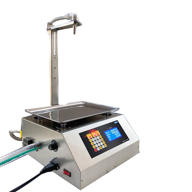 Machine de remplissage automatique de liquide visqueux, type de pesage, 220V, 110V, CNC, précision quantitative