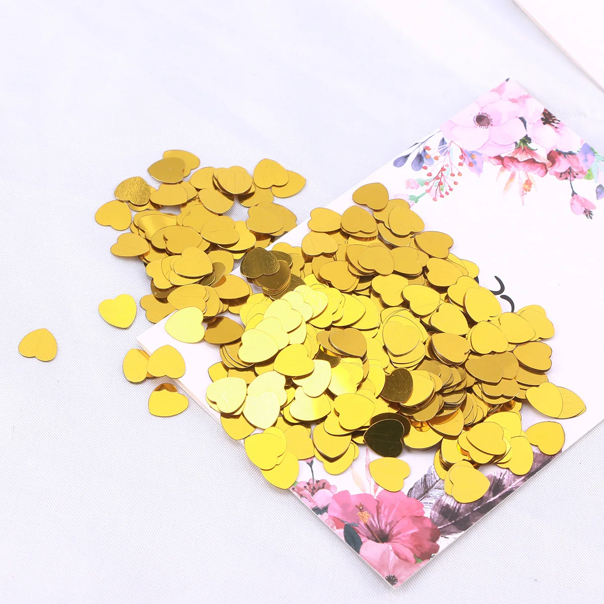 

30 Decor Peach Heart Decoration Dining Table Party Confetti Reception Wedding