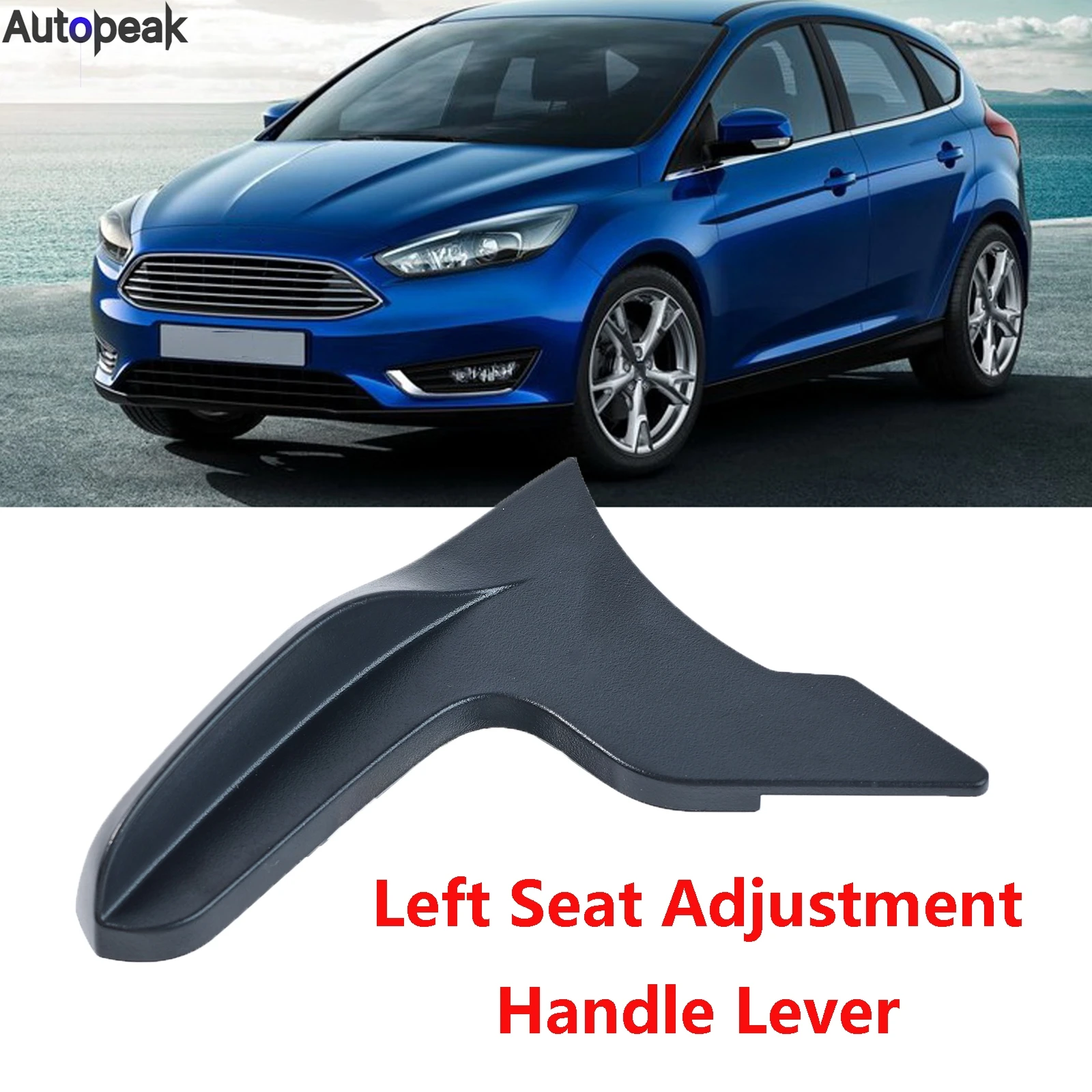 1X For Ford Focus C-max Fiesta Seat BaseAdjustment Handle Lever Front Left 8A61A61735AA 1531242 8A61-A61735-AA BE8Z-5461753-AA