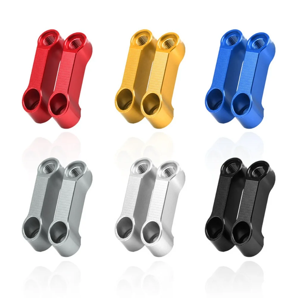 Electric Motorcycle Mirror Risers/Extenders For 8mm/10mm Mirror Mounts Repair Parts Electric Vehicle Accessories