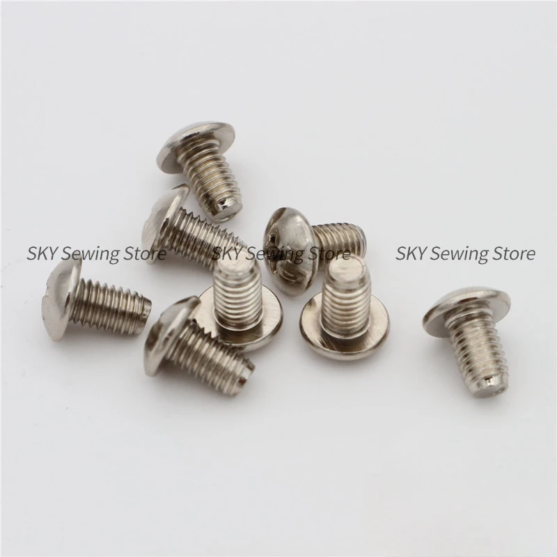 10pcs Needle Rod Screw Fine Tooth Screw Needle Rod Top Screws for Tajima Barudan Feiya Domestic High-Speed Computer Embroidery