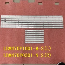 LED backlight strip For 47PFK6549/12 47PFS7109/12 47PFK7109/12 47PFK6589/12 LBM470P1001-M-2(L)  LBM470P0301-N-2(R) 47PFT6569/60