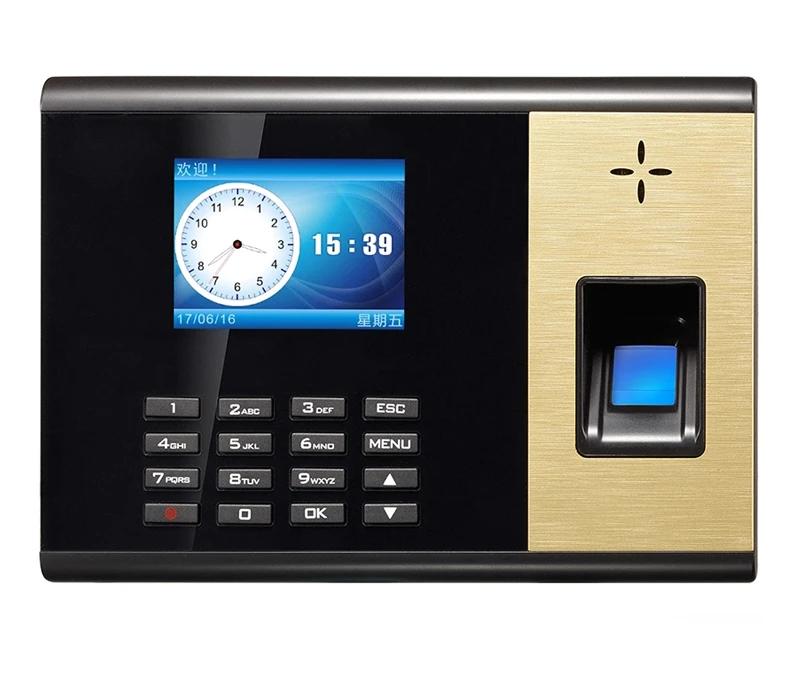 Fingerprint Time Attendance Terminal USB Time Clock Linux System YS52 Fingerprint Employee Attendance Machine