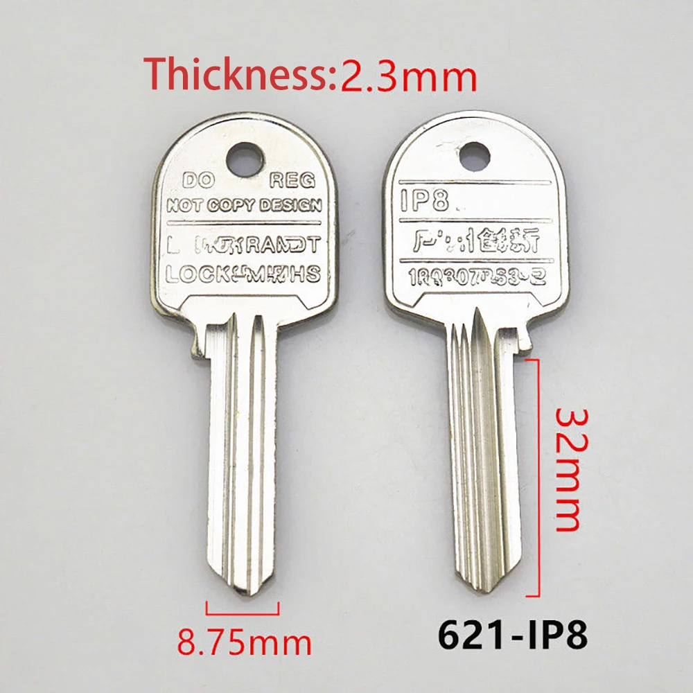 For Australian Abe Digital Lock Key Embryo IP1 IP3 IP7 IP8 Special-shaped And Irregular Key Blanks 1PC