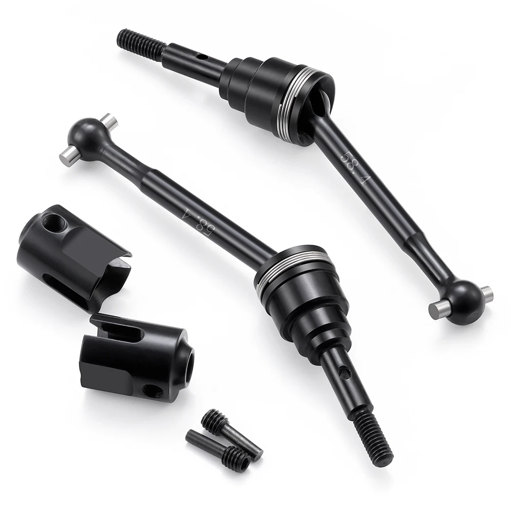 ชุดขับเคลื่อนดิฟเฟอเรนเชียล CVD โลหะ AXSPEED สำหรับด้านหน้า/ด้านหลัง สำหรับรถ Traxxas 1/16 Mini Maxx 2S RC อะไหล่แต่งรถ