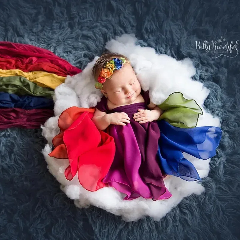 مجموعة ملابس التصوير الفوتوغرافي للأميرة حديثي الولادة لعمر واحد و3 أشهر فستان بناتي لطيف للرضع والأطفال الصغار لالتقاط الصور من أجل الملابس #1