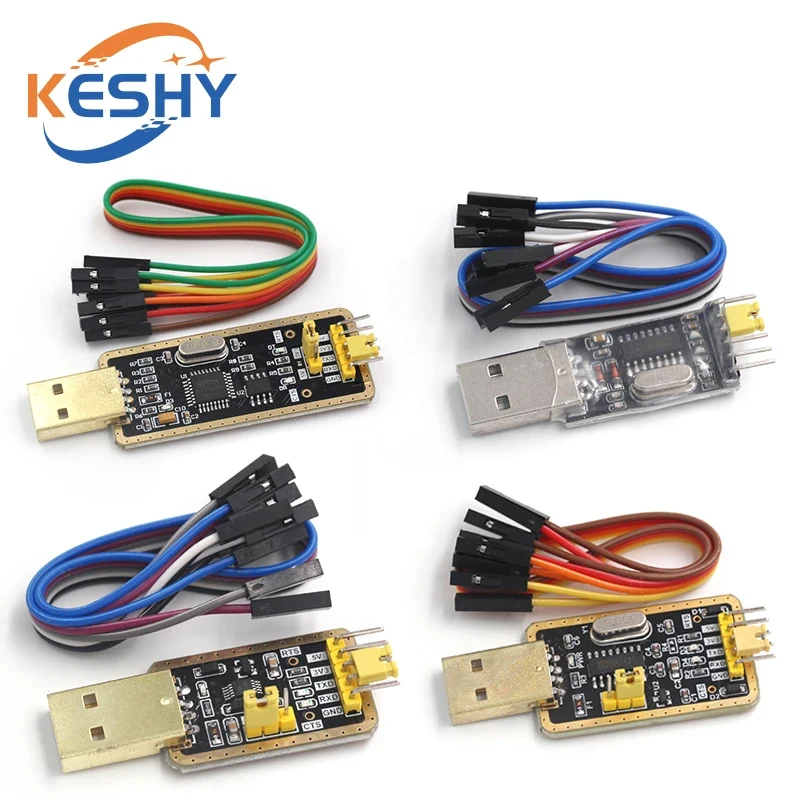 

CH340 Module Instead of PL2303 CH340G CH340E RS232 USB to TTL Module UART Module CH340 3.3V 5V USB to Serial For Arduino