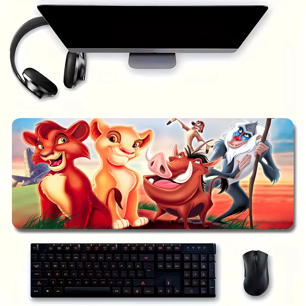 D-Disney The Lion King Mousepad Non-slip Suitable For Office Computers Laptops E-sports Game Desk Mats XXL Keyboard