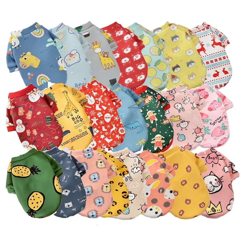 10 Pcs/Lot Pet Clothes French Bulldog Puppy Dog Costume Pet Chihuahua Pug Pets Dogs Clothing for Small Medium Dogs Puppy Hoodies