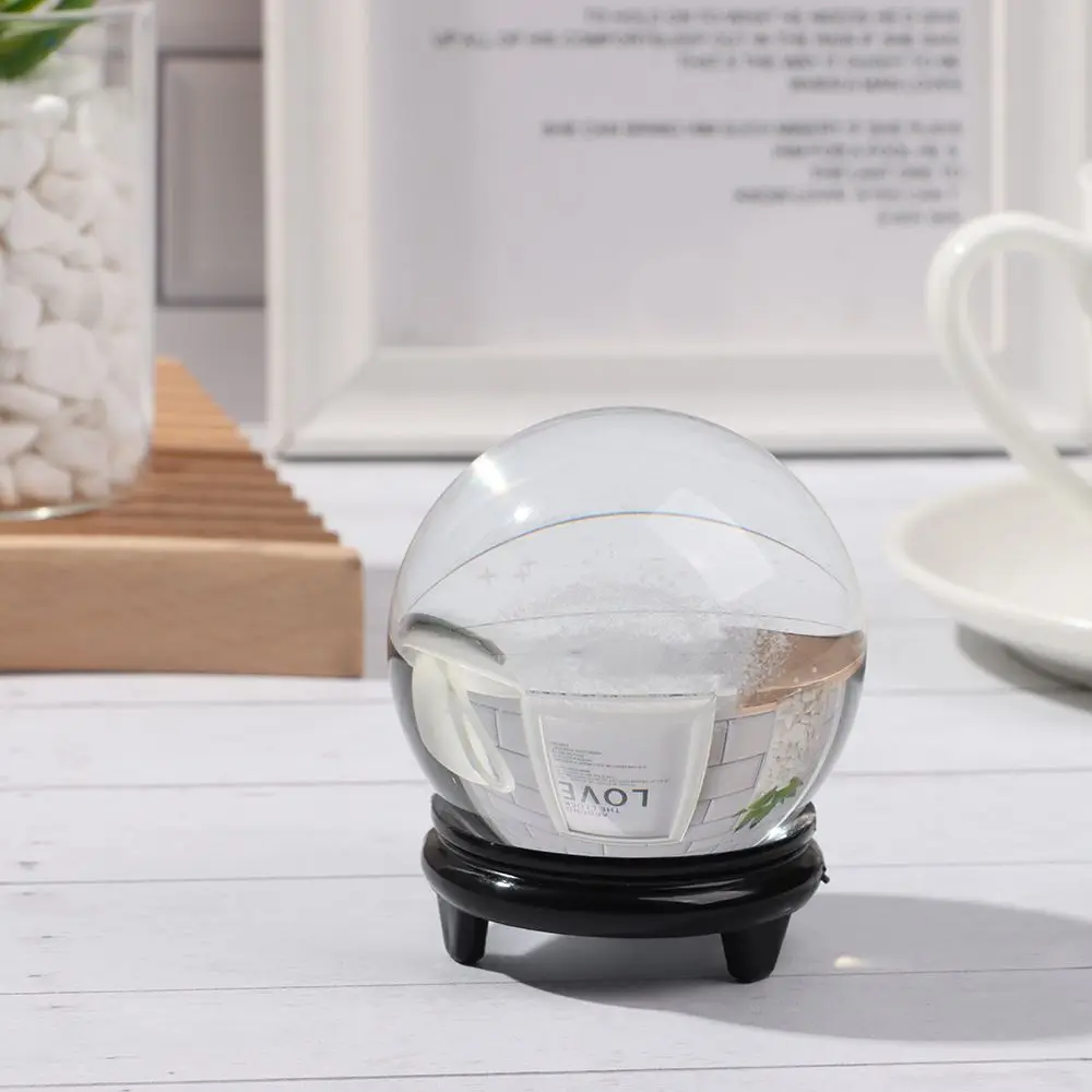 DIY Craft Gift Photography Props Crystal Ball Display Stand Crystal Sphere Base Home Decoration Crystal Ball Holder