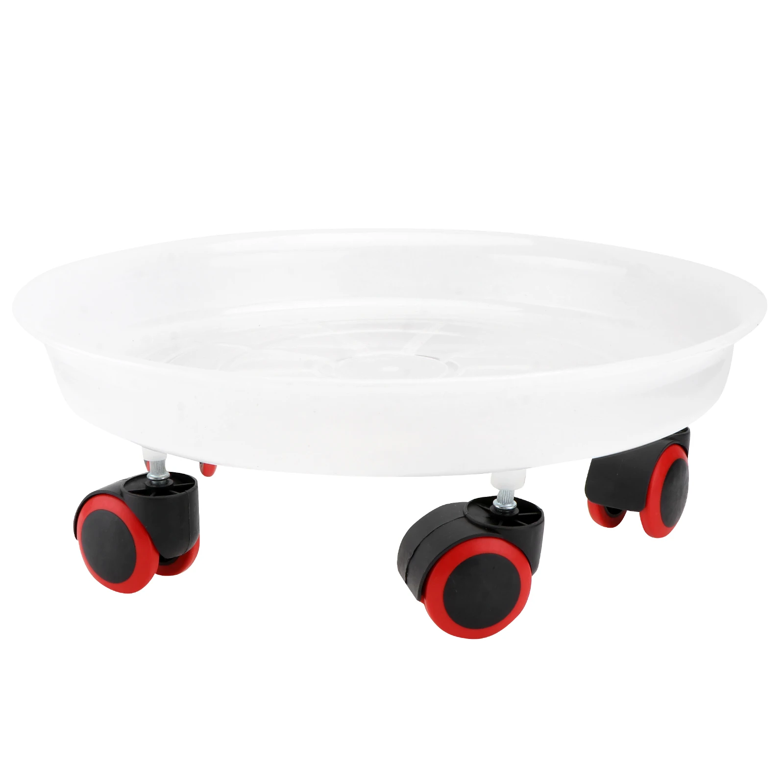 

Universal Wheel Tray Flowerpot Base Plant Pot Holder Smooth Wheels Resin Material Durable Gardening Water Storage Tray Easy