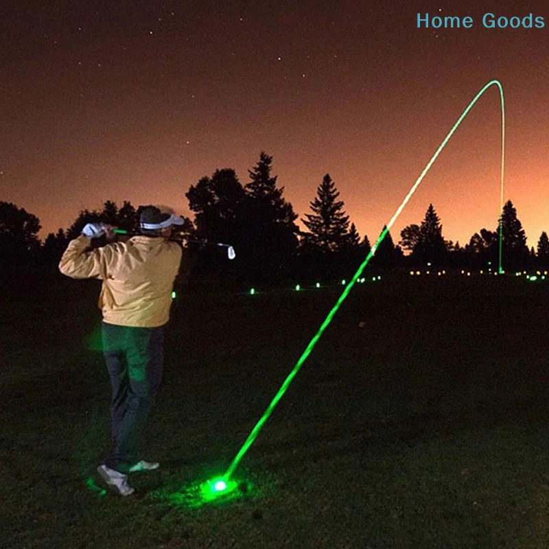 1Pc Luminous Golf Ball Glow Balls For Night Sports Fluorescent Glowing In The Dark Golf Ball Long Lasting Bright Luminous Ball