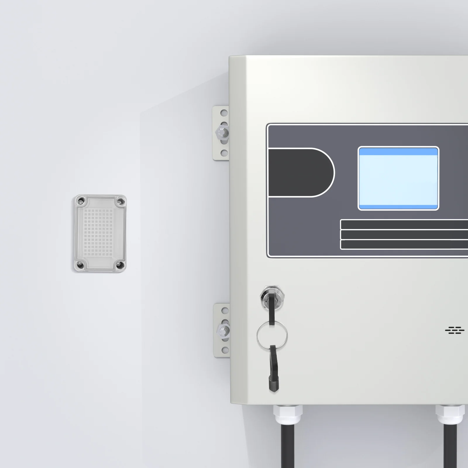 

Waterproof Junction Box Clear Abs Enclosure Outdoor Electrical Case Dust Resistant Switch Cover For Home Factory Mall Use