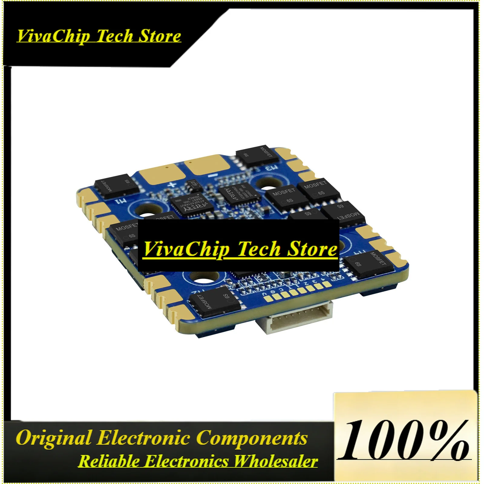 VivaSSequre Blueson A1 6s 65a Or 8s 70a Esc With Am32 Or Blheli_32 Firmware 128khz 4in1 Esc For Fpv Drones Racing And Freestyle