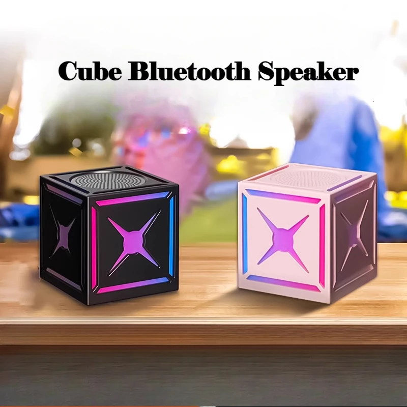 

Cube Bluetooth-динамик Darth Vader Bluetooth Sound 2024, новый сабвуфер, беспроводной портативный автомобильный мини-динамик