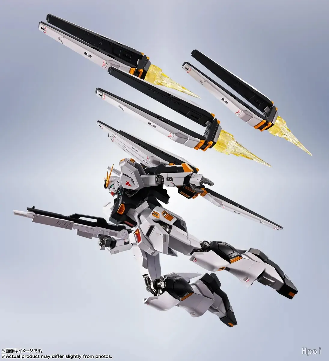 

【H15CM】BANDAI SPIRITS METAL ROBOT Soul＜SIDE MS＞RX-93 Gundam Mobile Suit Gundam Char's Counterattack Action Mecha