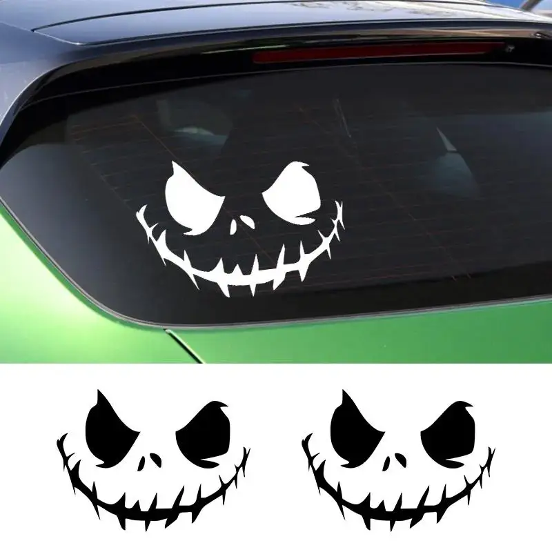 

Pumpkin King car decal decorative sticker, suitable for window glass, bumper, door decoration, racing helmet decal