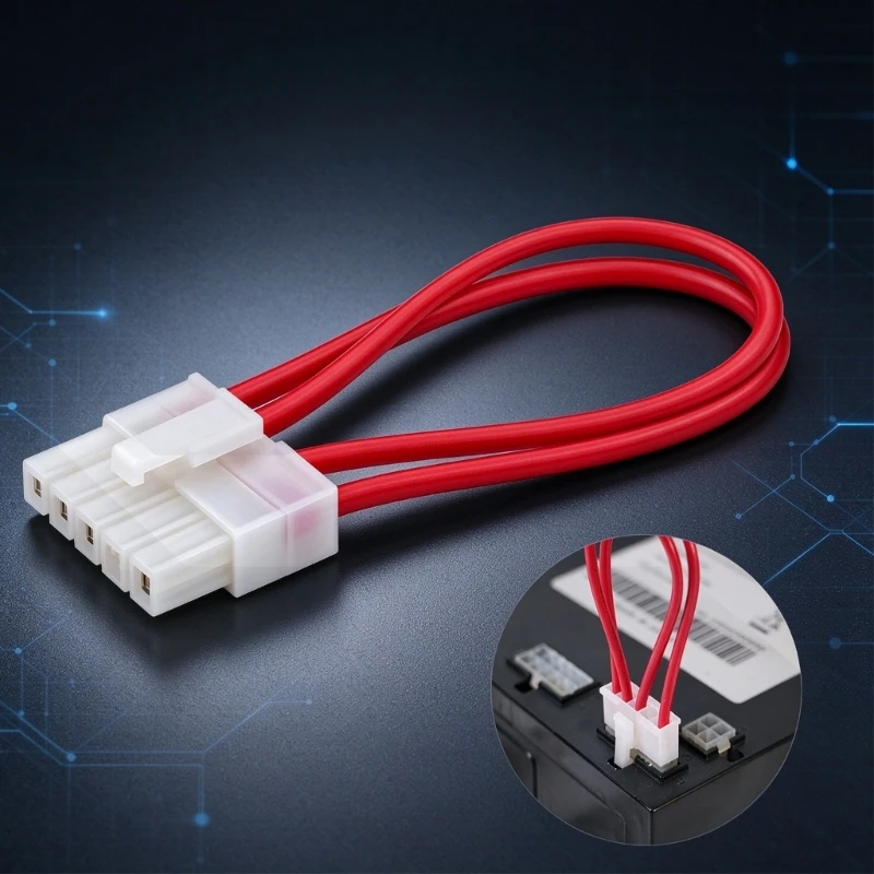 Golf Cart Speed Controller Test Wire Assembly, Push-In PVC Wiring Link for Controller Testing, Adjustment, and Aged Wire 24BD