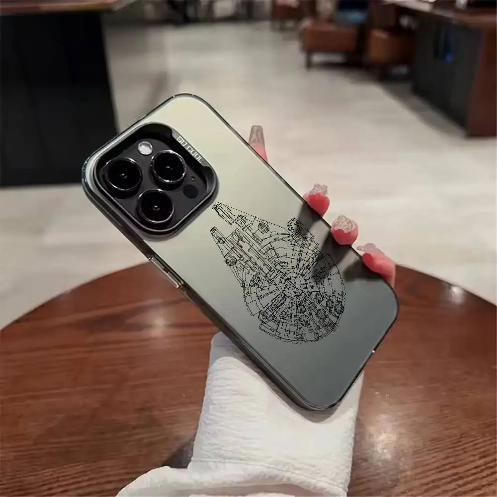 

Spacecraft Cool Phone Case For iPhone 17,16,15,14,13,12,11,Mini,Pro,E,MAX Matte Shockproof