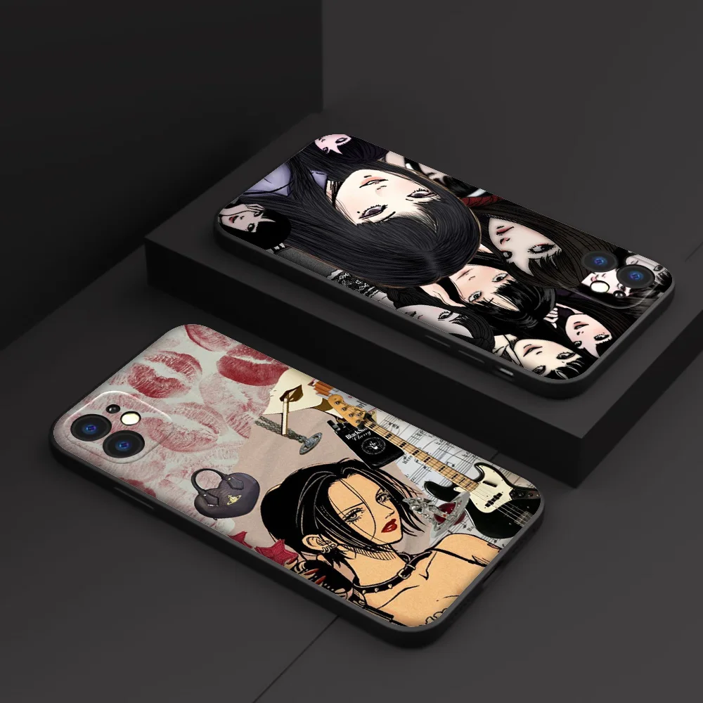 Phone Case for iPhone 16 15 14 13 7 8 Pro Max Mini Plus New Cover TW107 Junji Ito horror comics