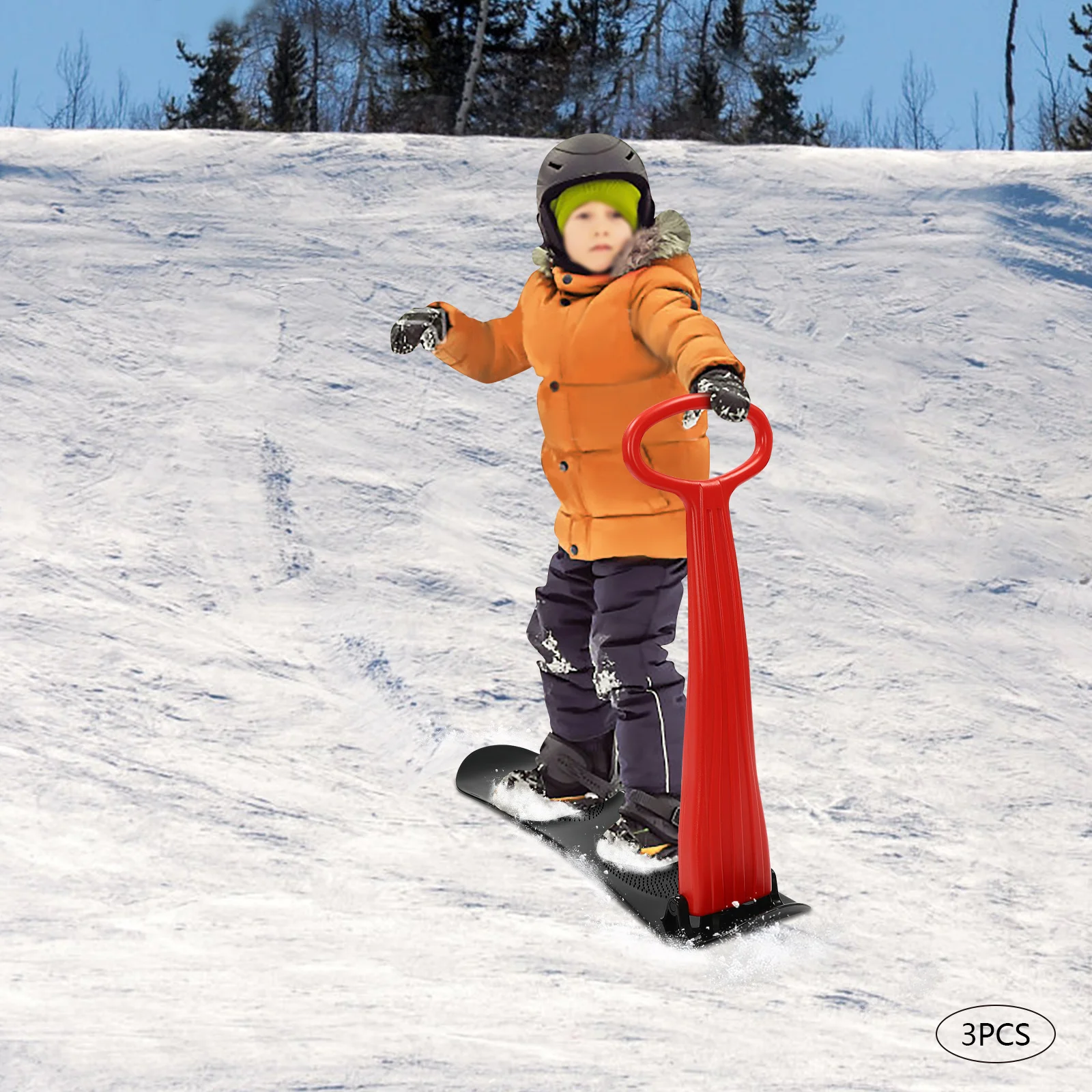 

Многосценный черный и красный лыжный самокат — подходит для катания на лыжах/травяных лыжах/песочных лыжах, упражнений на балансировке и питомников для родителей и детей