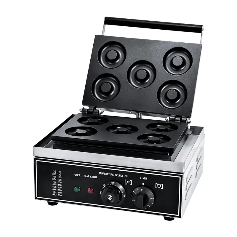 

Donut Machine Commercial Five-grid Pancake Machine Round Cake Muffin Machine Stall