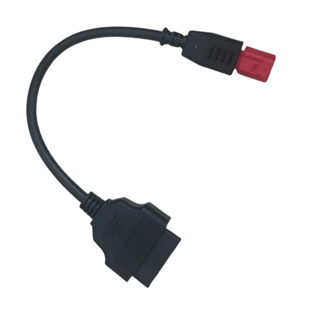 6 Pin to 16Pin OBD2 Diagnostic Adapter Cable Connector for Honda Motorcycle cable Moto Guzzi Piaggio Vespa Accessories
