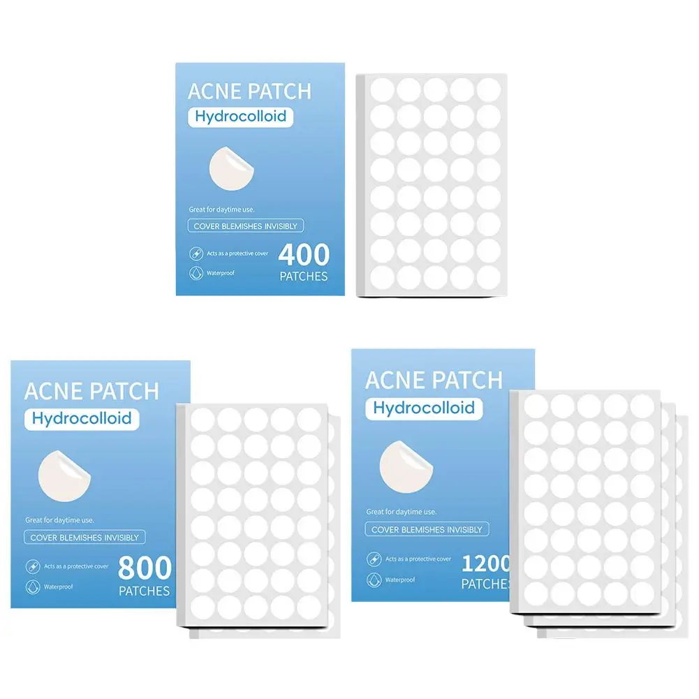 400/800/1200pcs Invisible Clear Acne Patch Spots Acne Marks Repair Remove Acne Skin Care Makeup Tools