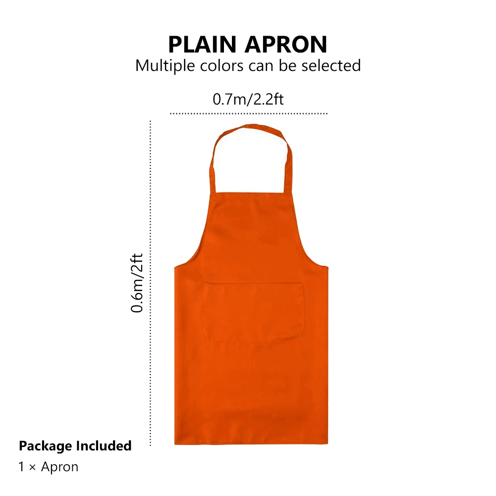 Waterproof Chef Waiter Cafe Kitchen Chef couples Cooking Restaurant Solid color Plain Apron Dress for master Women Hairdresser