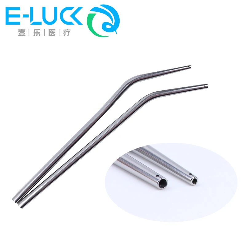 

1pc Dental Medical Surgery Aspirator Weak Suction Tube Tip Laboratory Stainless Steel Autoclavable Dental Implant Surgical Tool