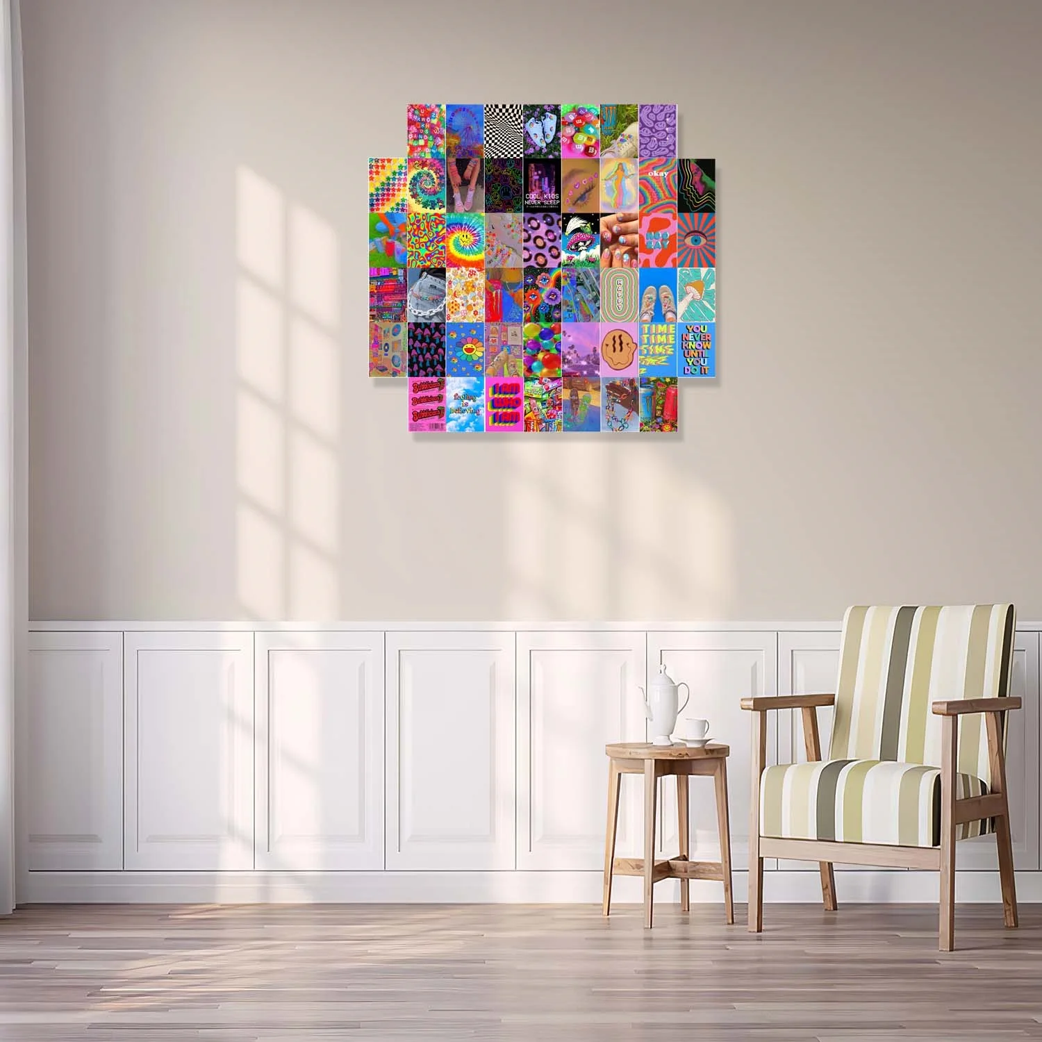 Ansichtkaart Foto Collage Set Muur Collage Kit Exqusite Esthetische Posters Slaapkamer Decor