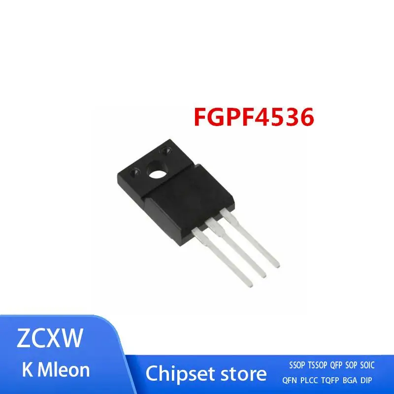 10PCS/LOT   4536 FGPF   FGPF4536   TO-220F