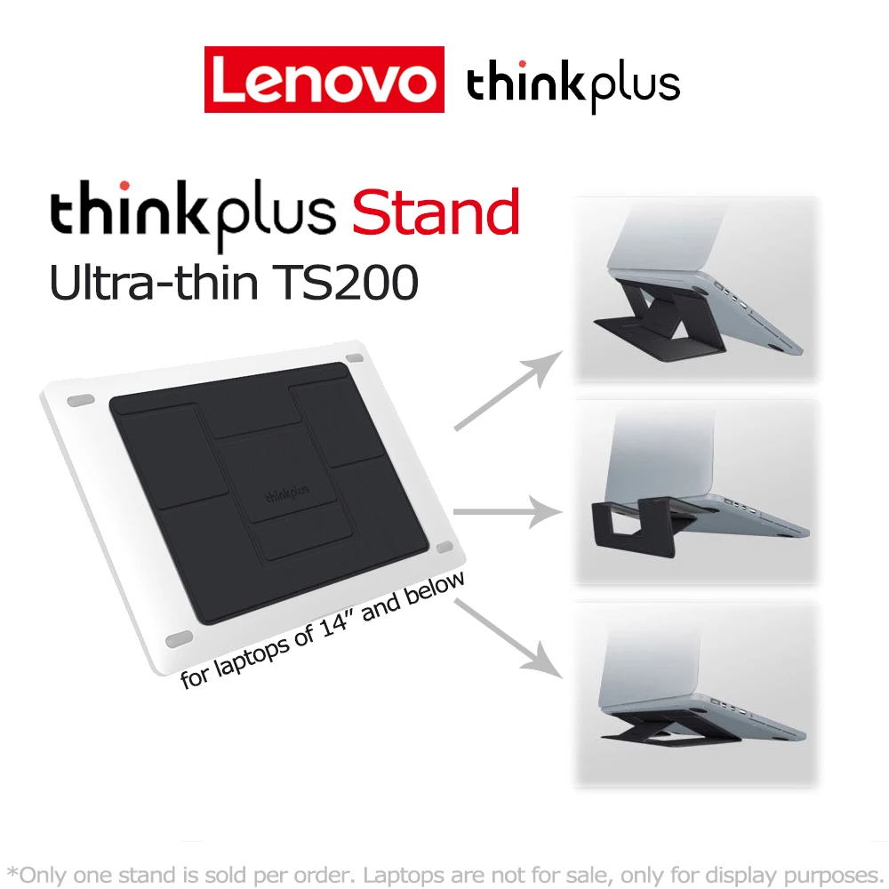 Lenovo Lenovo Thinkplus Back-mounted Stand TS200 for 14’’ Ultrabook Below 14inch Lightweight Notebook‌ Foldable Magnetic Ultra-thin - Aliexpress Deal